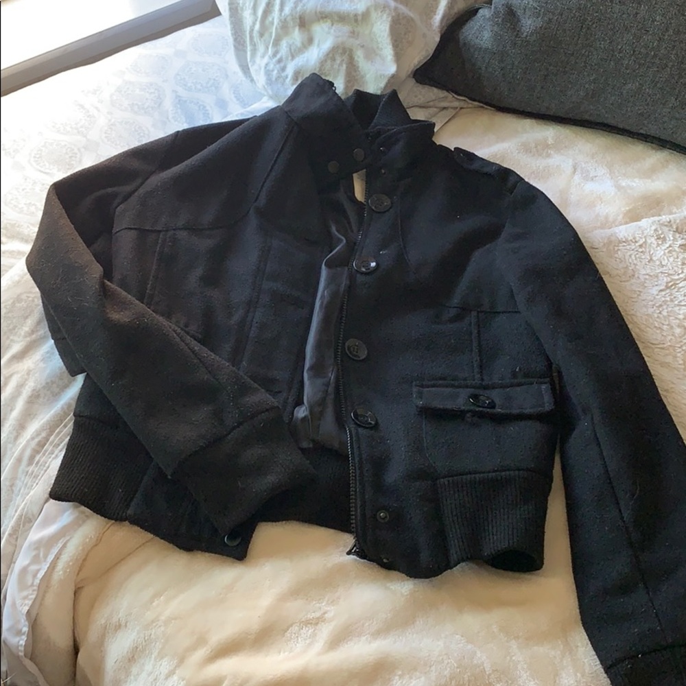 Black coat